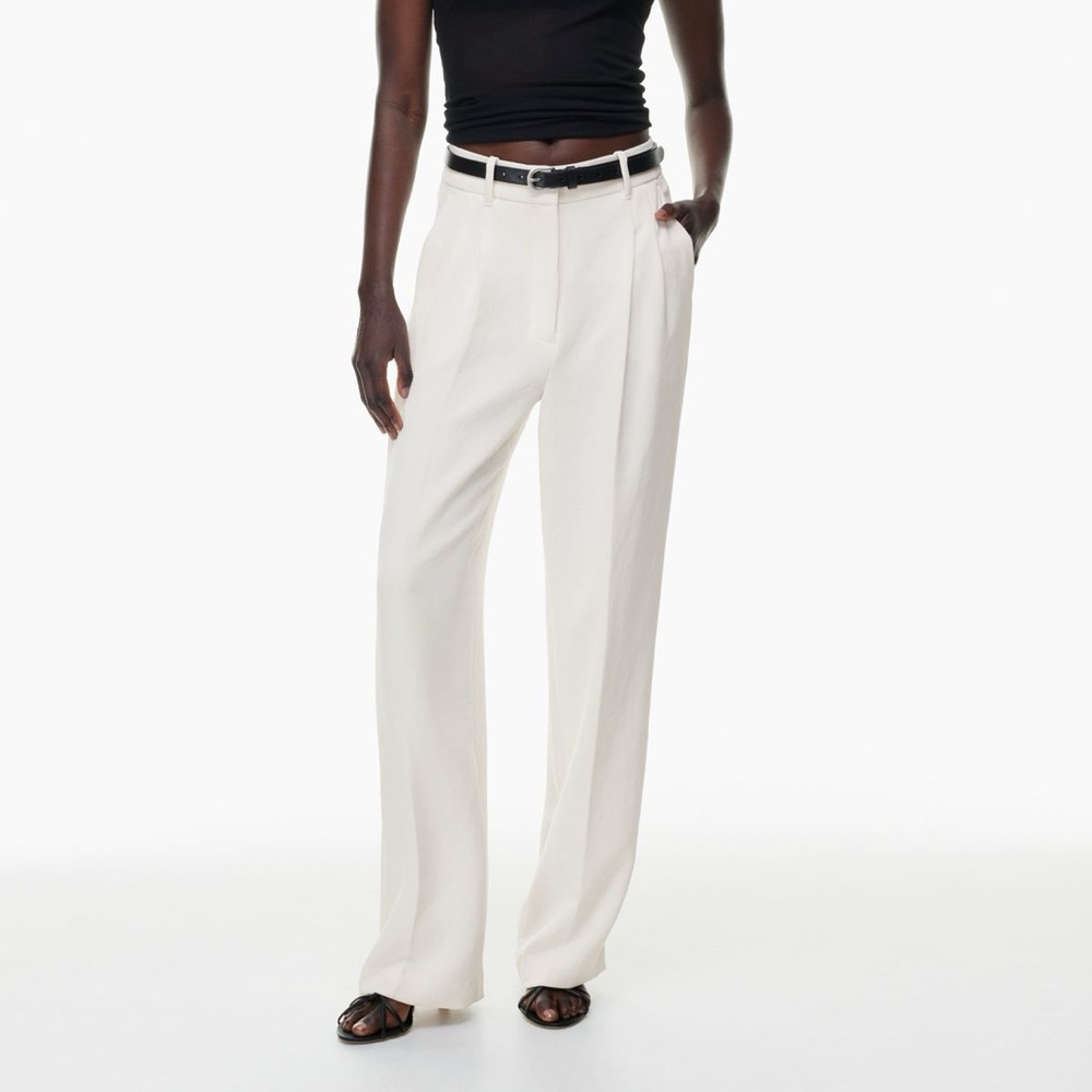 Aritzia Wilfred Free Effortless Pants in Light Birch size 2